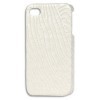 COQUE ARRIÈRE DE PROTECTION MOTIF RELIEF BLANCHE POUR APPLE POUR IPHONE 4
