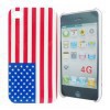 COQUE ARRIÈRE DE PROTECTION DRAPEAU USA POUR APPLE POUR IPHONE 4